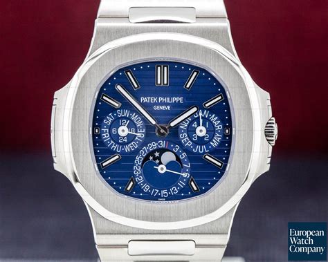 patek philippe witgoud whitegold|Nautilus Perpetual Calendar White Gold 5740/1G.